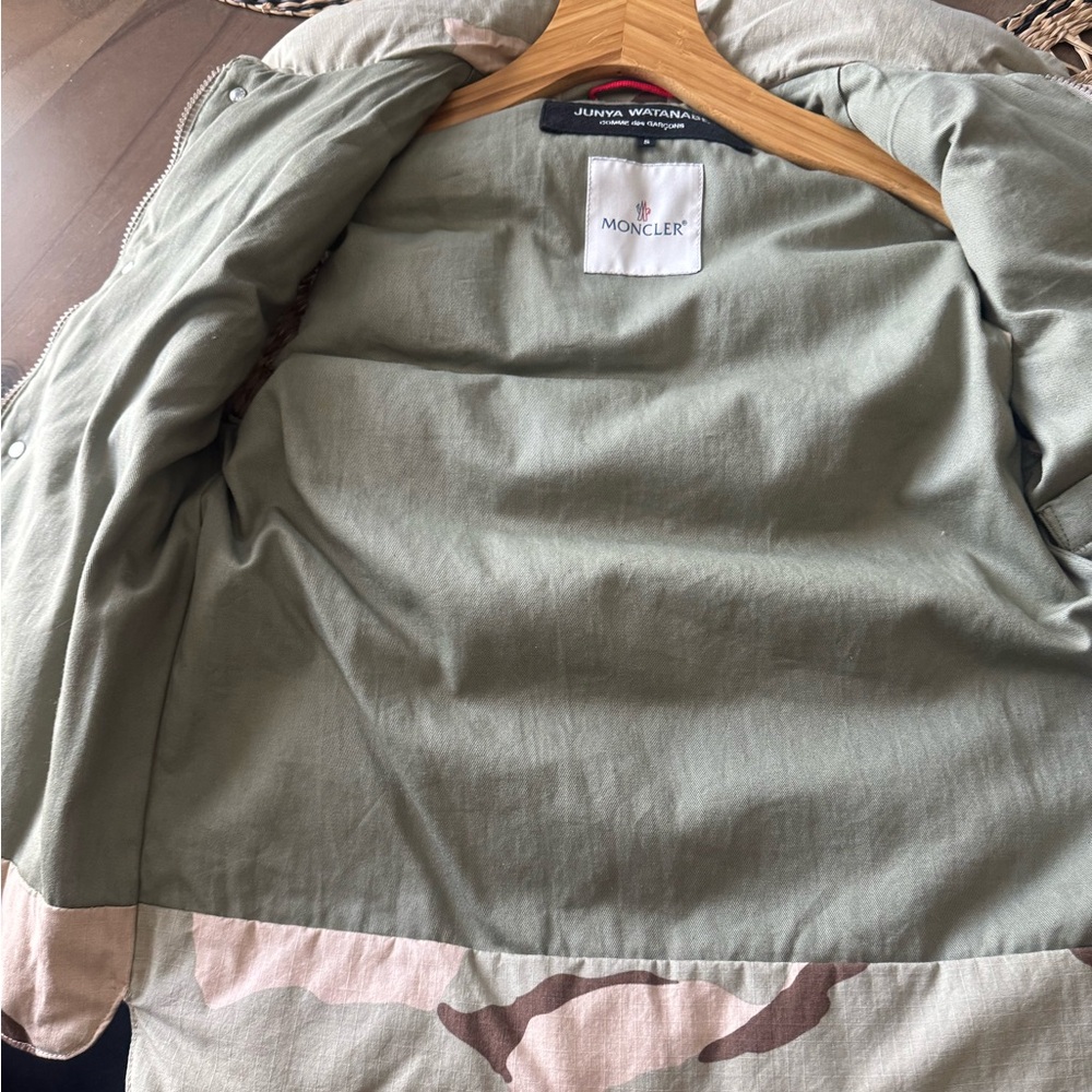 Moncler Camouflage Puffer Vest collab COMMES DE GARÇONS - Picture 3 of 9